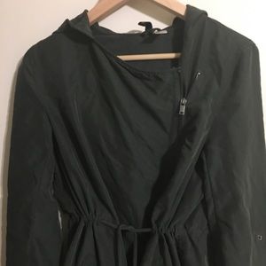 Green Rain Jacket